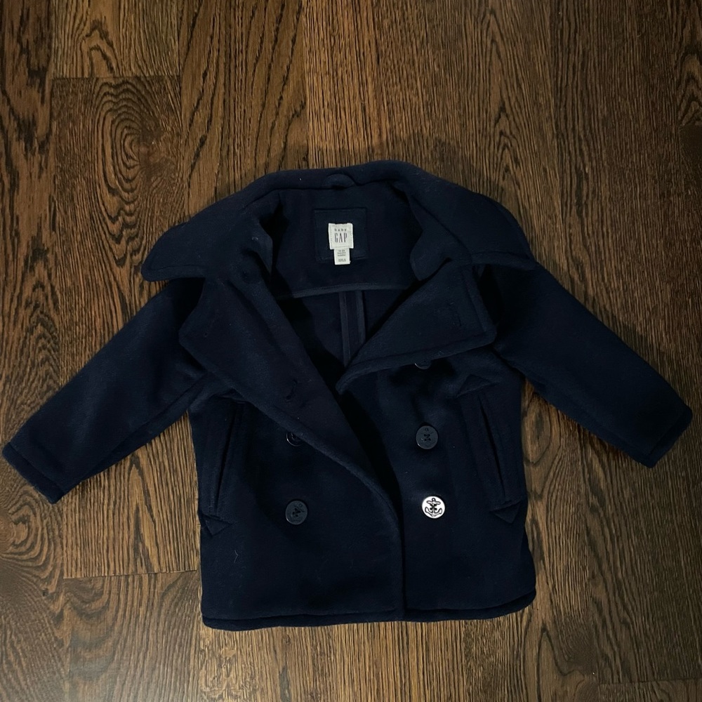BABY GAP PEA COAT, size 18-24 months